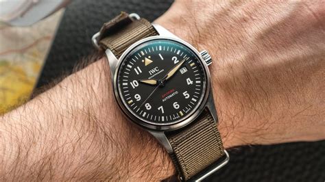 iwc mark xviii on wrist|iwc spitfire vs mark xviii.